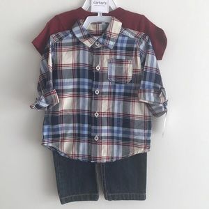 Carters Jean and Shirt set